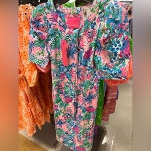 Lilly Pulitzer Xxs Harriet dress in paradise pedals